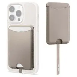 Produktbild: CYRILL von Spigen KajukMagWallet Magnetisch Kartenhalter (Kompatibel mit iPhone 15 Pro Max, iPhone 15 Pro, iPhone 14 Pro, iPhone 13, 13 Pro, 13 Mini, 12, 12 Mini (2020)) - Cream