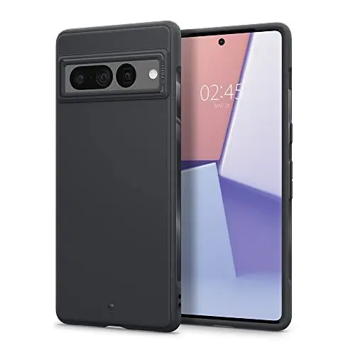 Produktbild: CYRILL von Spigen Stone (kompatibel mit Google Pixel 7 Pro), Premium Staubfrei Saft TPU Schutzhülle Case Cover (2022) - Dusk Grau