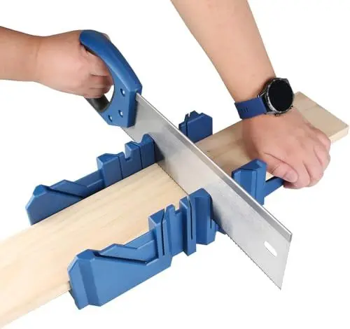 Produktbild: CYTGOUPER 45° gehrungssäge und Sägen-Set, Mini-gehrungslade-Aufbewahrung, Hand gehrungssägen-Schrank-Set für Holzarbeiter, Schnitzer, Zimmermann