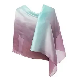 Produktbild: CYZLANN Damen-Schals, 100 % Seide, lange, leichte Schals für Damen, 71' x 35' (Appro)