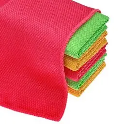 Produktbild: CZandCZ Mikrofasertücher Putzlappen, 50x40cm 6 Stücke, Allzweck-Reinigungstücher, Wiederverwendbar, Langlebige Absorbierende Reinigungstuch, für Fenster, Auto, Spiegel, Edelstahl Polieren Verwendet
