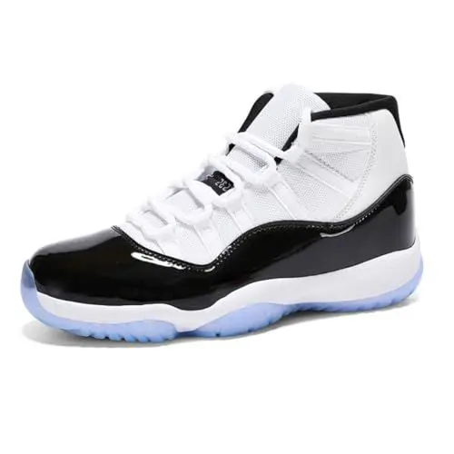 Produktbild: CZHIHANEG Basketballschuhe für Herren, atmungsaktiv, stützend, modisch, Sneaker, Air Laufschuhe für Herren, Leichtathletik, Sport, Walking-Trainer, Aj271d Kang Buckle