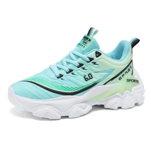 Produktbild: CZHIHANEG Laufschuhe Herren Trainer Walking Schuhe Komfortable Atmungsaktive Flache Mesh Tennisschuhe Outdoor Jogging Leichte Turnschuhe Mode Trainer Casual