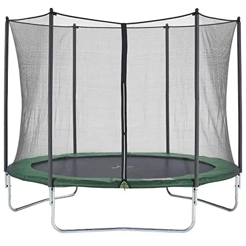 Produktbild: CZON SPORTS Gartentrampolin Ø300 cm mit Sicherheitsnetz, grün|trampolin|trampolin outdoor