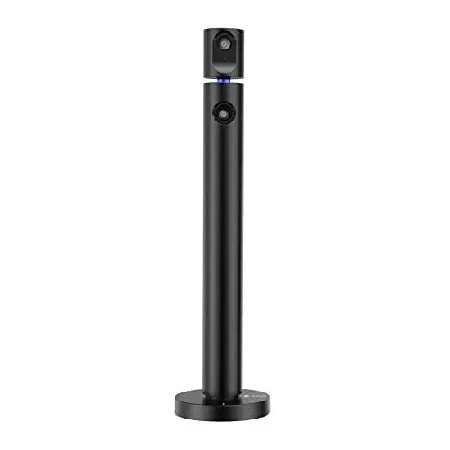 Produktbild: CZUR Halo Full HD 1080P Webcam, 180° Drehbare Dual-Webcam mit Mikrofon Streamcam Videokamera 90° Sichtfeld Webcam Kamera PC Computerkamera, Plug and Play, für Zoom/Skype/Teams/Hangouts usw.