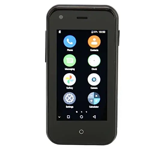 Produktbild: D18 -Smartphone, das Kleinste Handy der Welt, 2,5-Zoll-Kleintelefon für Android, 1 GB 8 GB Quad-Core--Telefon, Kindertelefon, Dual-SIM-Dual-Kamera, Entsperrtes 3G-Handy (Elf