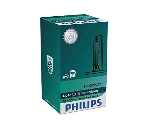 Produktbild: D1S 35W PK32d2 Xtreme Vision 150% Xenon 1st. Philips 85415XVC1 weiß