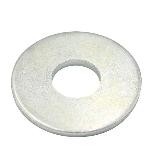 Produktbild: D2D | VPE: 10 Stück - Große Unterlegscheiben Form A - Größe: M12 (Innen: 13 mm) - DIN 9021 aus Stahl galv. verzinkt - Beilagscheiben Kotflügelscheiben