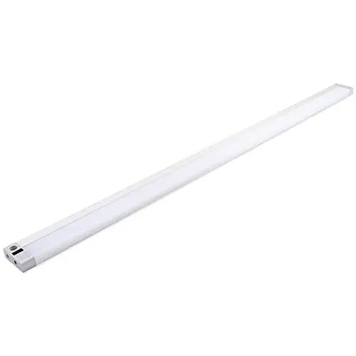 Produktbild: Led Unterbauleuchte mit Berührungsloser Sensor 57cm 8W 620lm 4000k Naturweiß, 26V Küchenlampe IR-Sensor Küchenleiste Schrankbeleuchtung für Küche Schränke Schaufenster