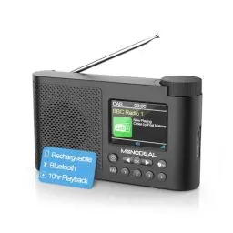 Produktbild: DAB Radio mit Bluetooth, Monodeal DAB Plus Radio mit 3