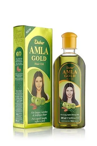 Produktbild: Dabur Amla Gold- Haaröl für Natur Glatte Haare 200ml