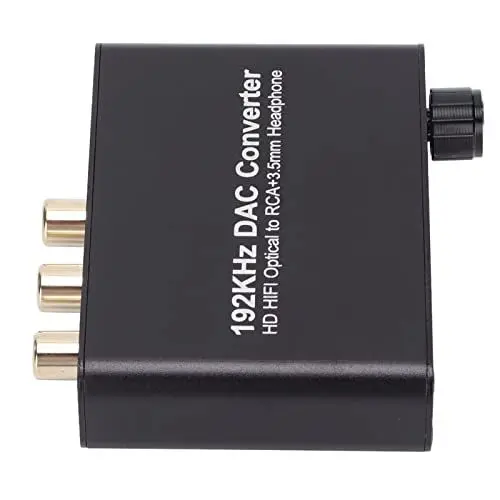 Produktbild: DAC Audio Converter, 192KHz HD HiFi Converter, 5.1 Kanal Digital Audio Converter, Plug and Play
