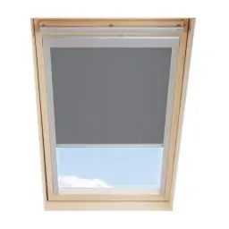Produktbild: Dachfenster Verdunkelungsrollo kompatibel mit VELUX, Grau, für GGL M06, GGL 306, GGU M06, GHL M06, GHU M06, GPL M06, GPL 306, GPU M06