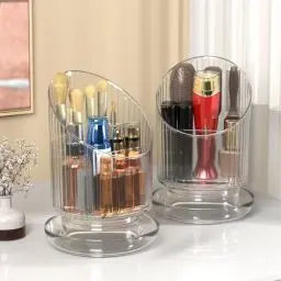 Produktbild: Dachiy Kosmetik Make Up Organizer 2 Set, Um 360° Drehbare Lippenstift-Aufbewahrungsbox, Kosmetik Organizers Für Zimmer, Geeignet Als Raumdekoration, Schminktisch, Schlafzimmer