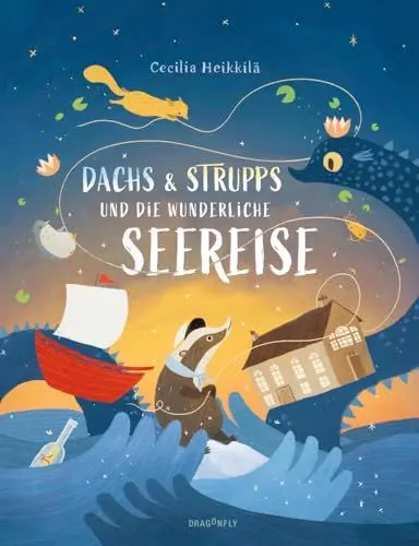 Produktbild: Dachs & Strupps und die wunderliche Seereise: Ein Bilderbuch aus Schweden ab 4 Jahren über Heimatsuche und den Wert von Freundschaft | Von einer der Illustratorinnen der Mumin-Geschichten