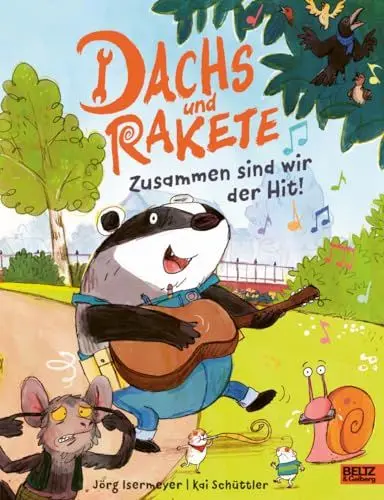 Produktbild: Dachs und Rakete - Zusammen sind wir der Hit!: Vierfarbiges Bilderbuch