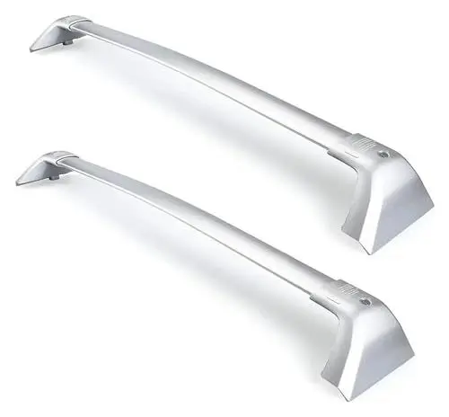 Produktbild: Dachträger 4Pcs Aluminium Dachreling Rack Kreuz Bar Querlatte Für Toyota Für Highlander Für Kluger 2020 2021 2022 Dachgepäckträger