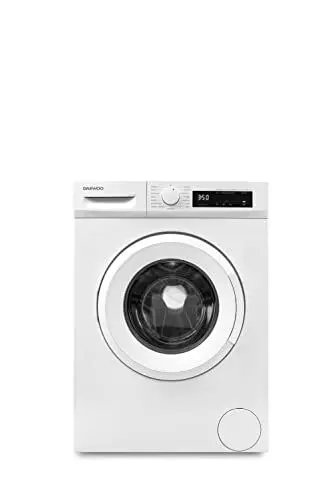 Produktbild: Daewoo WM914T1WA0DE Waschmaschine Frontlader, 9 kg, 1400 U/min, Advanced Inverter Motor, 15 Programme inkl. 15 min Kurzprogramm, AquaStop, Weiß