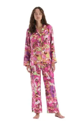 Produktbild: Dagi Women's Viscone Pyjama, Pink, 38 Pajama Set, 36