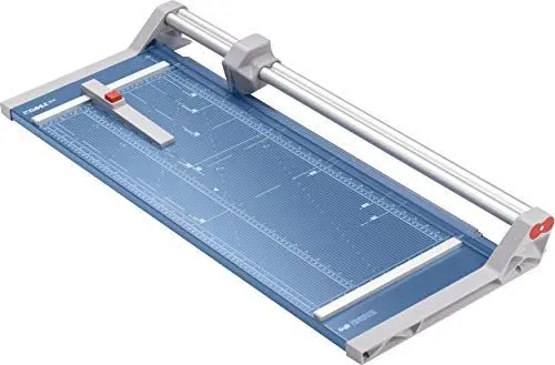 Produktbild: Dahle 554 Papierschneider (bis DIN A2, 20 Blatt Schneidleistung, 2 mm Schnitthöhe) blau