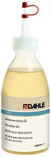 Produktbild: Dahle Bürotechnik Spezialöl für Aktenvernichter Aktenvernichter-Öl DAHLE 20793, Flasche, 400 ml