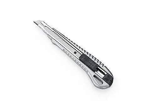 Produktbild: Dahle Professional Cutter (18 mm Abbrechklinge, Metallgehäuse, für professionelle Anforderungen) silber