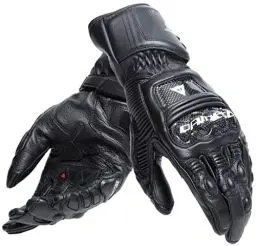 Produktbild: Dainese Druid 4 Gloves Motorradhandschuhe Sport Racing Handschuhe Leder, BLACK/BLACK/CHARCOAL, M