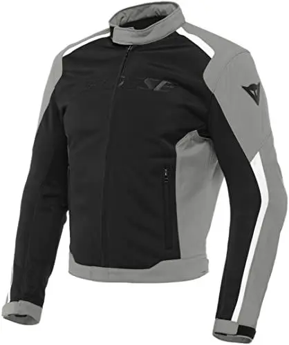 Produktbild: Dainese Hydraflux 2 Air D-Dry Jacket, Motorradjacke Sommer mit Abnehmbarem Wasserdichtem Futter, Herren, Schwarz/Charcoal-Gray, 48