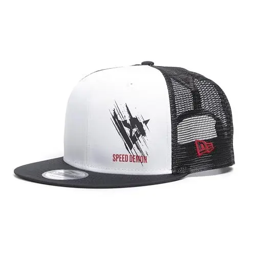 Produktbild: Dainese - #C08 Tarmac 9Fifty Snapback Cap, 9fifty-Mütze mit flachem Schirm und Snapback-Verschluss, für Männer und Frauen, Slider, N