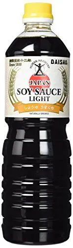 Produktbild: Daisho Sojasauce, hell (Usukuchi) PET - Flasche, natürlich gebraut (1 x 1 l)