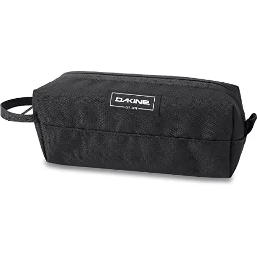 Produktbild: Dakine 8160105 Zubehörtasche, widerstandsfähiges und stylisches Schulmäppchen - Schulmäppchen für Jungen und Mädchen, für Schule und Uni, Blackii (Schwarz)
