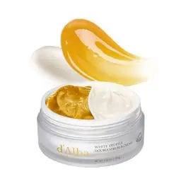 Produktbild: d'alba Italian weiß Truffle Double Serum & Cream, anpassbare 2-in-1-Intensivpflege, Creme für Elastizität und Glanz, milde und vegane Doppelcreme Koreanische Hautpflege (70g (1er Pack))