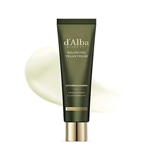 Produktbild: d'alba | Milde hautausgleichende vegane Creme mit italienischem weißem Trüffel, milder pH-Wert, geeignet für empfindliche Haut