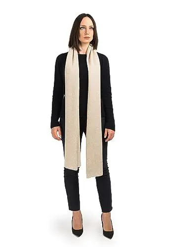Produktbild: Dalle Piane Cashmere - Breiter schal aus 100% Kaschmir - Made in Italy - für Frau, Farbe: Beige, Einheitsgröße
