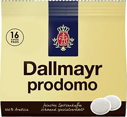 Produktbild: Dallmayr Prodomo Pads, 16 Pads, 112 g
