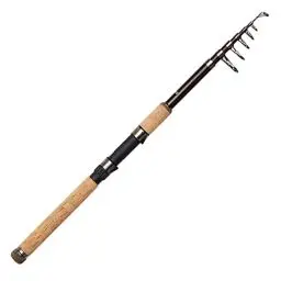 Produktbild: DAM Backbone II Tele, Angelruten, Spinnruten, Allround-Angeln, Unisex, Schwarz, 2.40m | 30-80g