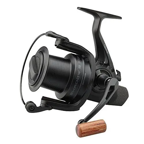 Produktbild: DAM Darkside 4B SPOD 7000S + Braid, Angelrolle, Spinnrollen, Karpfenangeln, Karpfen, Unisex, Schwarz, 7000S
