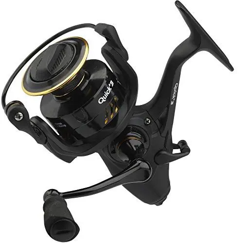 Produktbild: DAM Quick 3, Angelrolle, Spinnrollen, Allround-Angeln, High-Speed-Rolle für reibungslose und kraftvolle Leistung, Unisex, Schwarz, 5000
