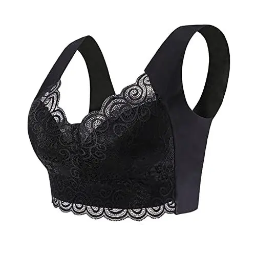 Produktbild: Damen Black of Friday Sale Angebote BH Grosse Groessen Sexy Sport BH Seamless Damen BH Damen Ohne Buegel 70A Bustier Damen Bequem Bester BH Fuer Grosse Brueste Meine Bestellung Sale Angebote