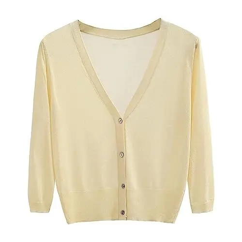 Produktbild: Damen Grosse Groessen Sale, Pullover Damen Sale, Damenjacke Für Winter Mantel Damen-Cardigan Mit V-Ausschnitt Und Jacke, Einfarbiger Strickpullover Weste Strick Damen, Winterjacke Damen Sale