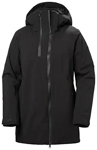 Produktbild: Damen Helly Hansen W Nora Long Insulated Jacket, Schwarz, L