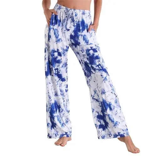 Produktbild: Damen Mäntel Frauen Und Winter New Home Casual Sport Kariert Gedruckt Gerade Hosen Plissierte Hose Damen