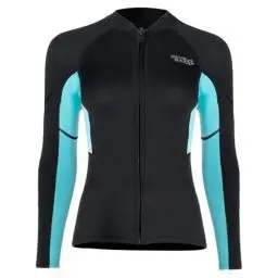 Produktbild: Damen Neoprenanzug Top 1.5mm Neoprenanzüge Jacke Thermal Langarm Tauchanzug für Frauen Surfen Schwimmen Schnorcheln Tauchen S Größe