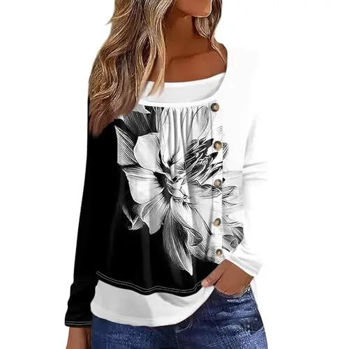 Produktbild: Damen Oberteile Wickelbluse Damen Leggings Aus Leinen Und Baumwolle Sommer Stiefeletten Damen Blusenshirt Damen Tshirt Damen Schwarz Kurz Strickjacke Damen Schwarz Sommer Grau 2XL