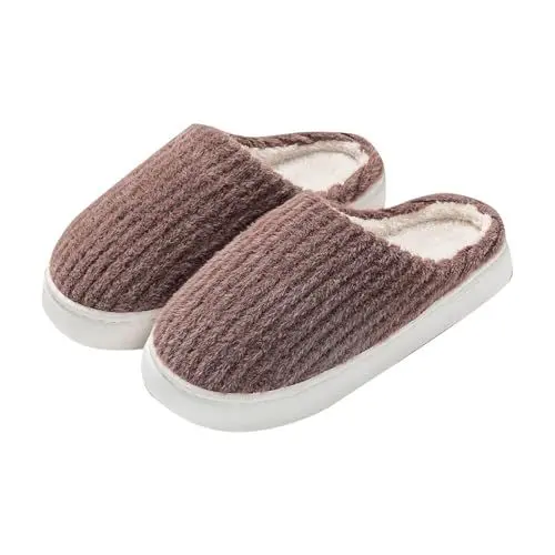 Produktbild: Damen Puschen Hausschuhe Damen Pluesch Vegan Filz Hausschuh Damen Hausschuhe Damen Pluesch Hausschuhe 37 Mädchen Hausschuhe 33 Hausschuhe Damen Cord Pantoffeln Damen Rot