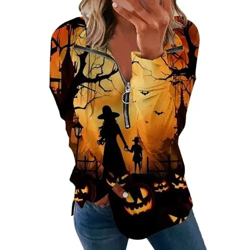 Produktbild: Damen Sale Angebote Sale Sweatshirt Damen Ohne Kapuze Oversize Weisser Sweatshirt Damen Umstandspullover Lang Orangenes Langarmshirt Damen Damen Sweatjacke Duenn Meine Bestellungen Anzeigen 24