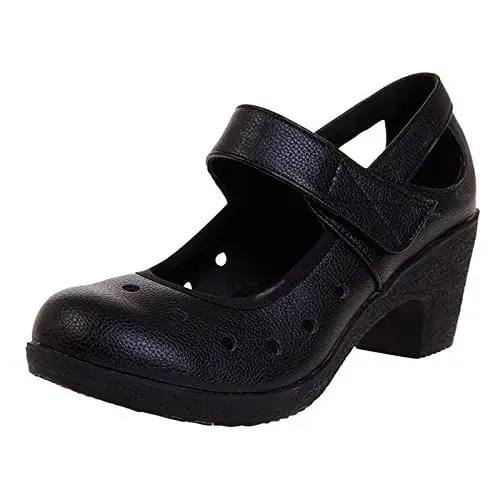 Produktbild: Damen Schlappen Elegante Schlappen Kinder Damen Außenhandel Square Dance Schuhe Erwachsene weiche Sohlen Tanzschuhe On Cloud Damen Hausschuhe Schuhe Damen Damen Pantoletten Strandschuhe (Black, 40)