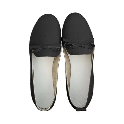 Produktbild: Damen Sneaker Winter Lederschuhe, glänzende Schuhe, atmungsaktive und Bequeme Freizeitschuhe Damen Sneaker Winter (Black, 41)