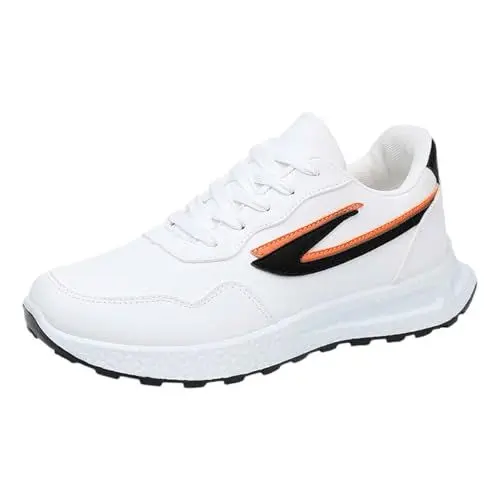 Produktbild: Damen Sportschuhe Laufschuhe Turnschuhe Sneaker Running Tennis Walkingschuhe Straßenlaufschuhe Fitness Jogging Leichte Atmungsaktiv rutschfeste Schuhe GrüNe Schuhe Damen WeißE Stoffschuhe Damen 40