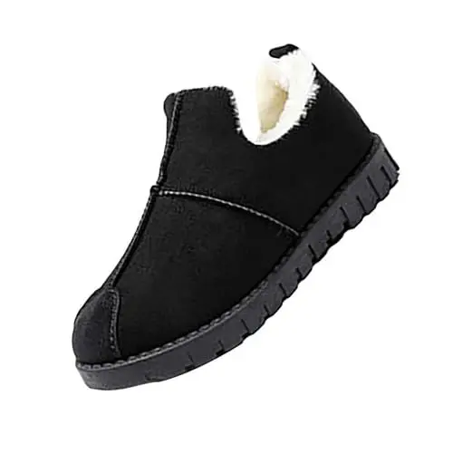 Produktbild: Damen Stiefeletten Winter rutschfeste Wasserdicht Snowboot Stiefel Fellgefütterte Elegant Damenstiefeletten Snow Boots Thermo Winterstiefel Damenstiefel Bequem Winterschuhe Keilstiefeletten